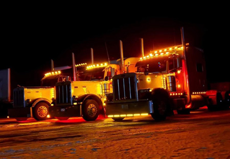 Spoerl Trucks after dark